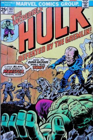 INCREDIBLE HULK (1968) #187 Marvel lecubeacomics.com
