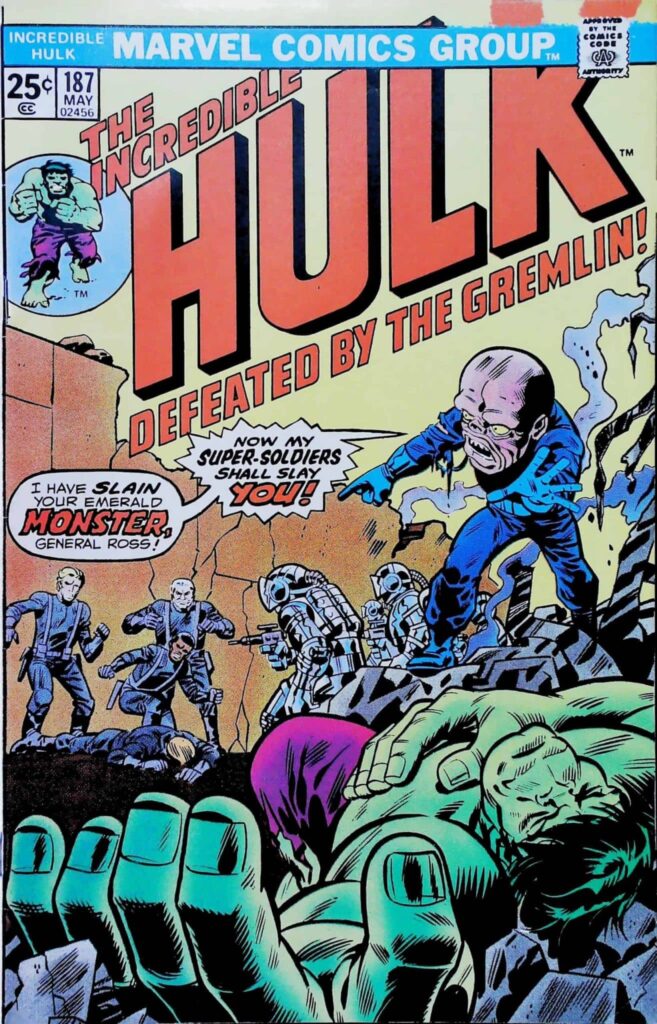 Incredible Hulk #187, vue de l'exemplaire