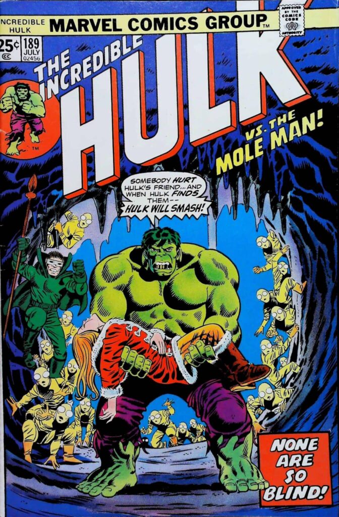 Incredible Hulk #189, vue de l'exemplaire