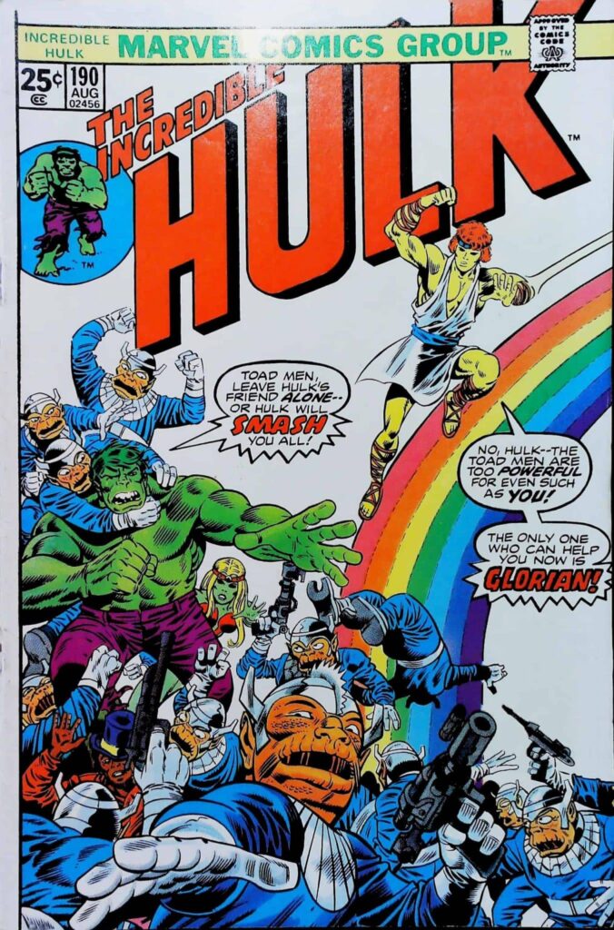 Incredible Hulk #190, vue de l'exemplaire