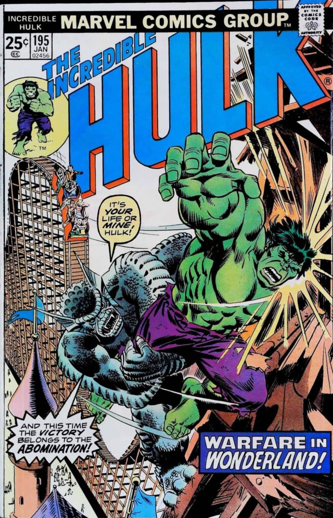 Incredible Hulk #195, vue de l'exemplaire