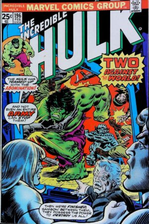 INCREDIBLE HULK (1968) #196 Marvel lecubeacomics.com