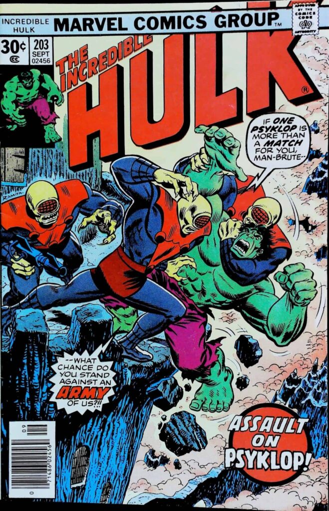 Incredible Hulk #203, vue de l'exemplaire
