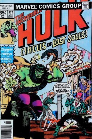 INCREDIBLE HULK (1968) #217 Marvel lecubeacomics.com