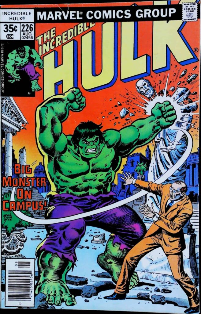 Incredible Hulk #226, vue de l'exemplaire