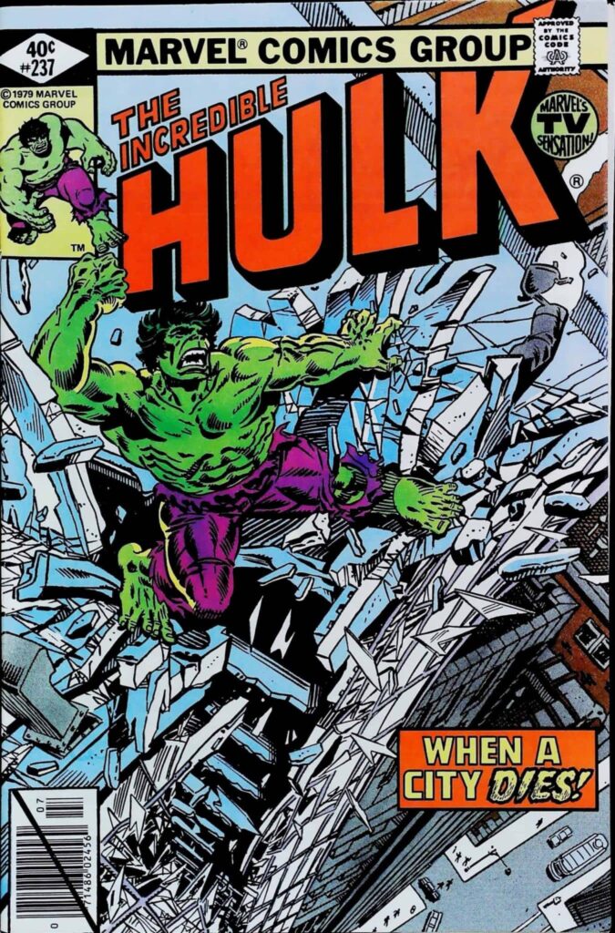 Incredible Hulk #237, vue de l'exemplaire