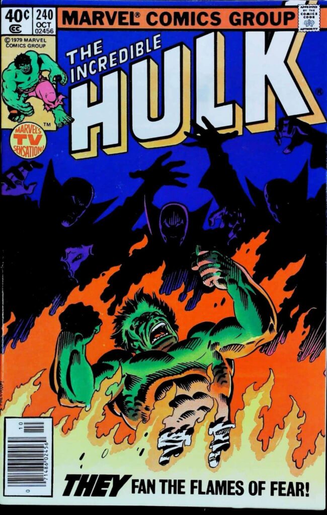 Incredible Hulk #240, vue de l'exemplaire