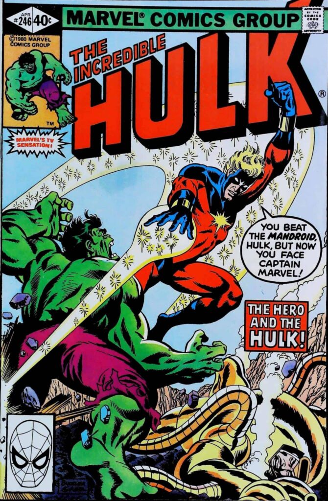 Incredible Hulk #246, exemplaire FN/VF 7.0, recto
