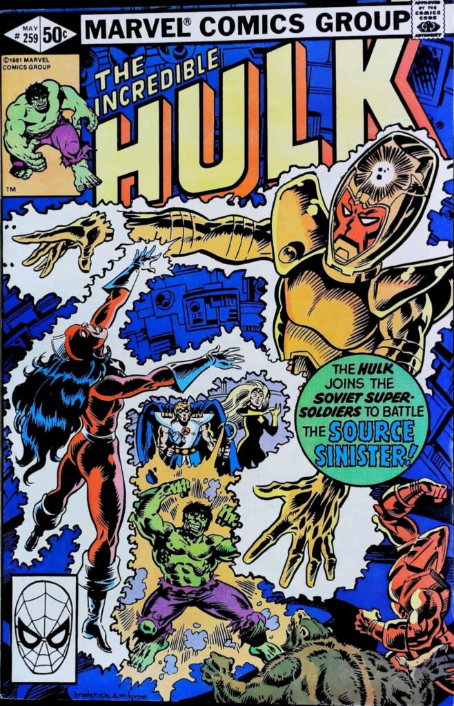 Incredible Hulk #259, vue de l'exemplaire