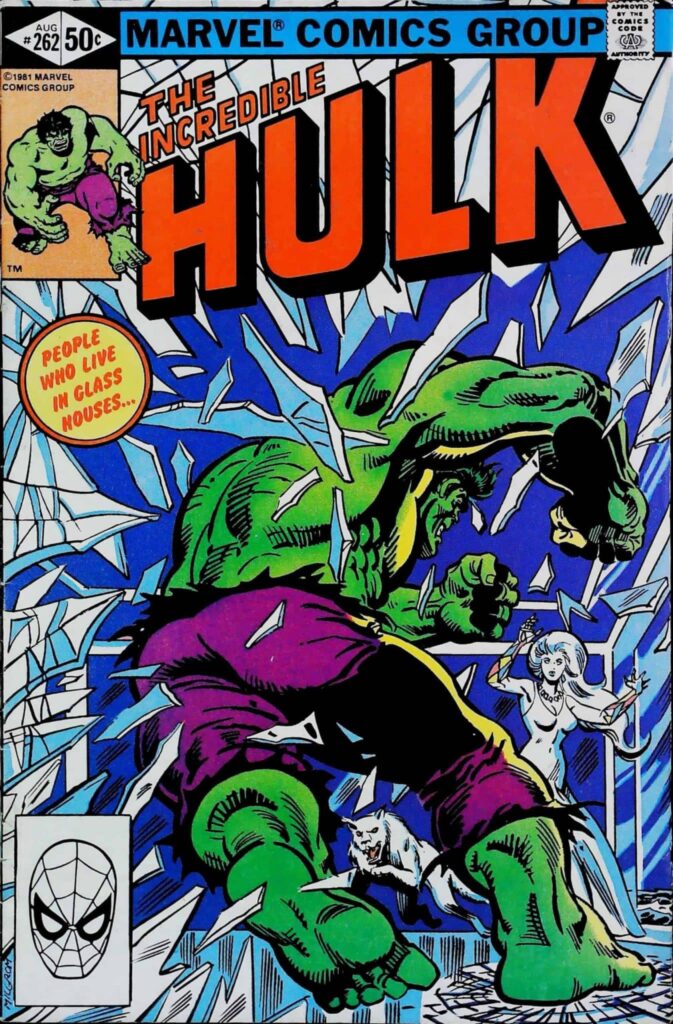 Incredible Hulk #262, vue de l'exemplaire