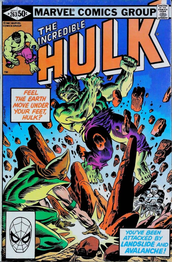Incredible Hulk #263, vue de l'exemplaire