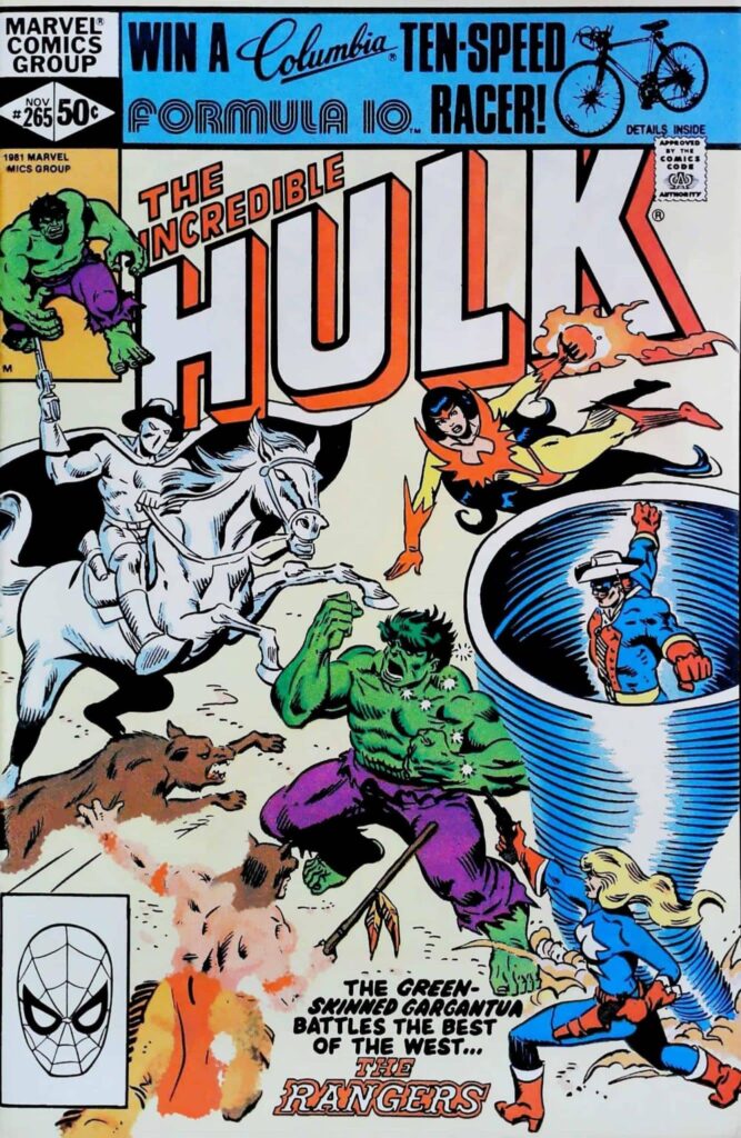 Incredible Hulk #265, vue de l'exemplaire