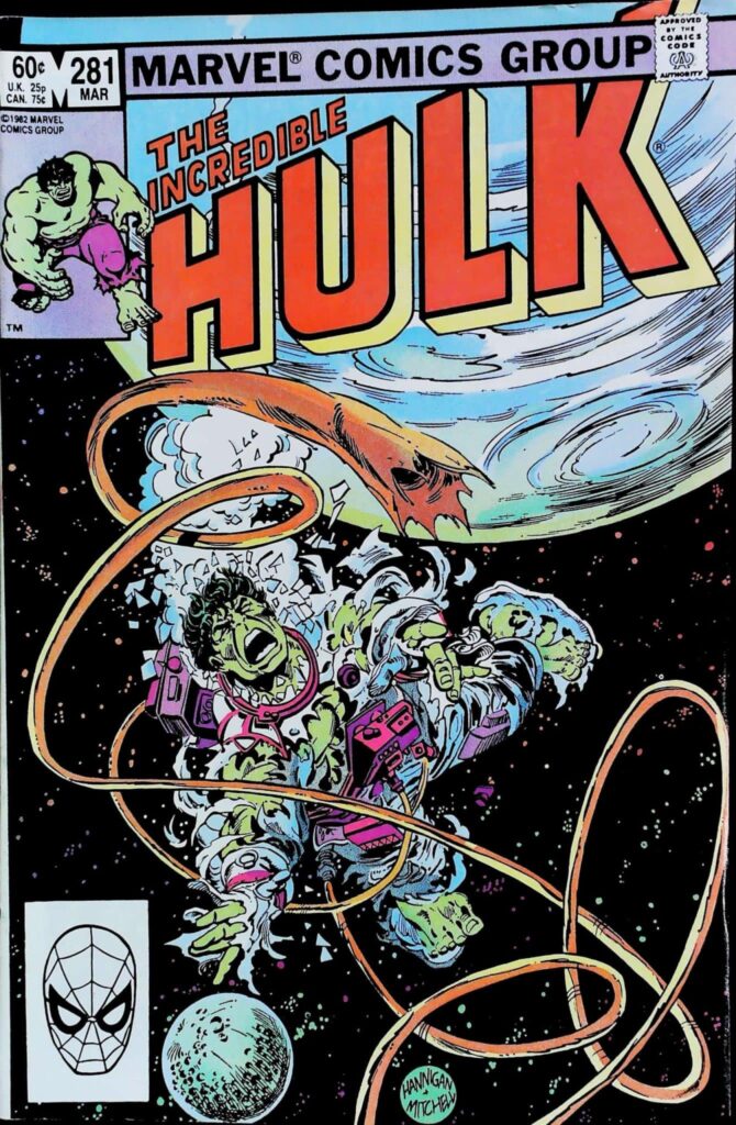 Incredible Hulk #281, vue de l'exemplaire