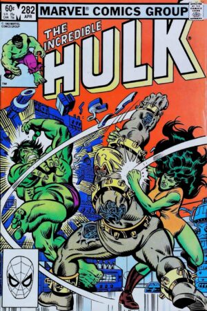 INCREDIBLE HULK (1968) #282 Marvel lecubeacomics.com