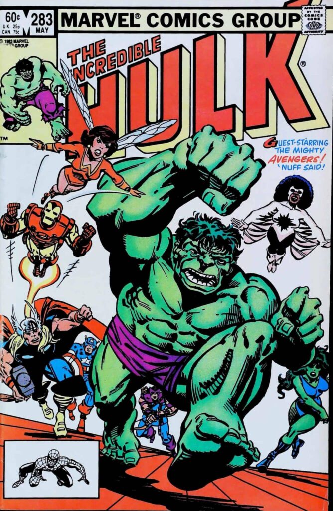Incredible Hulk #283, vue de l'exemplaire