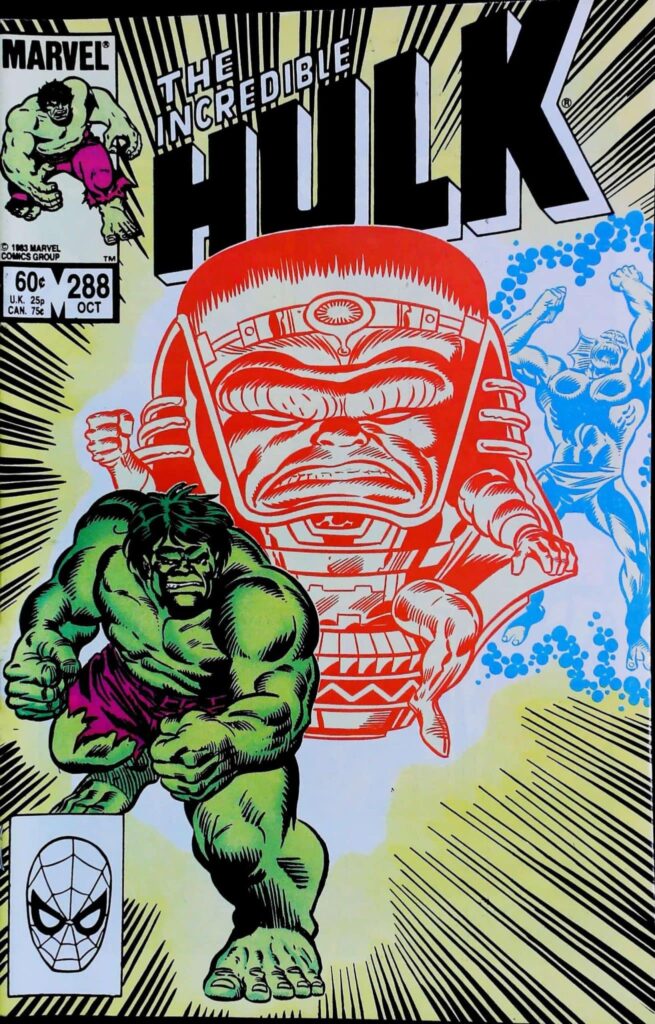 Incredible Hulk #288, vue de l'exemplaire