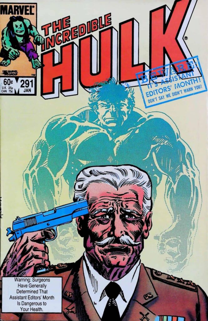 Incredible Hulk #291, vue de l'exemplaire