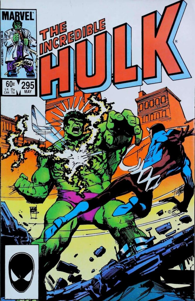 Incredible Hulk #295, vue de l'exemplaire