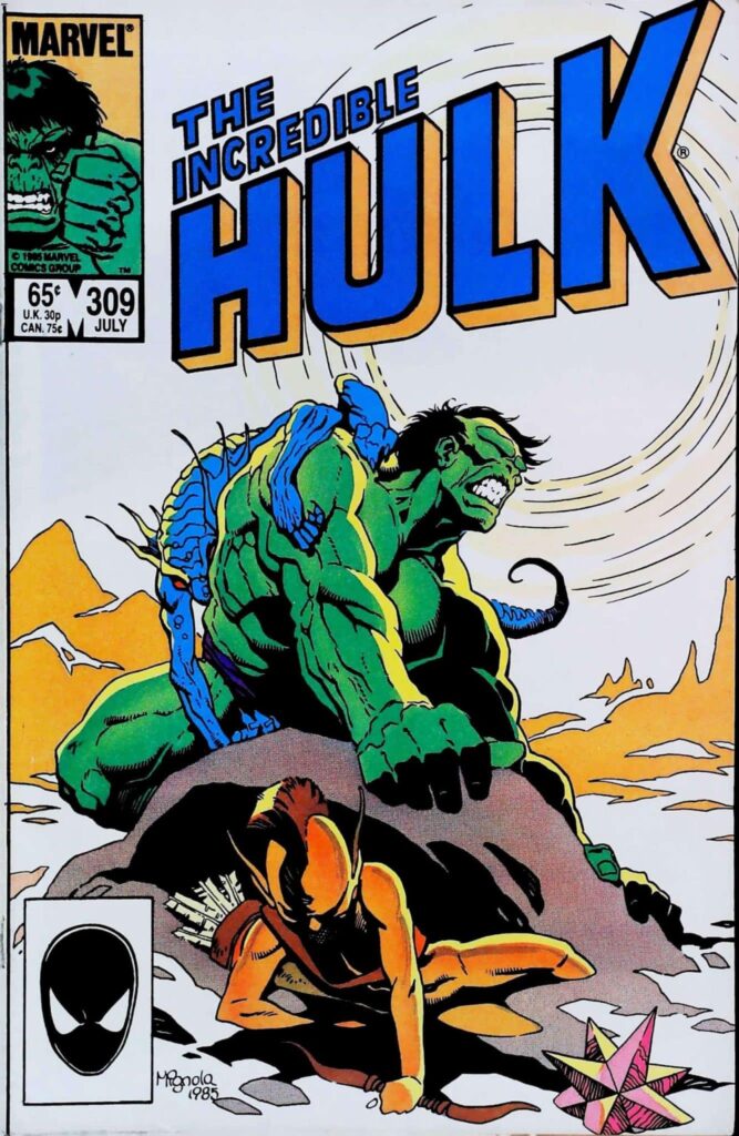 Incredible Hulk #309, vue de l'exemplaire