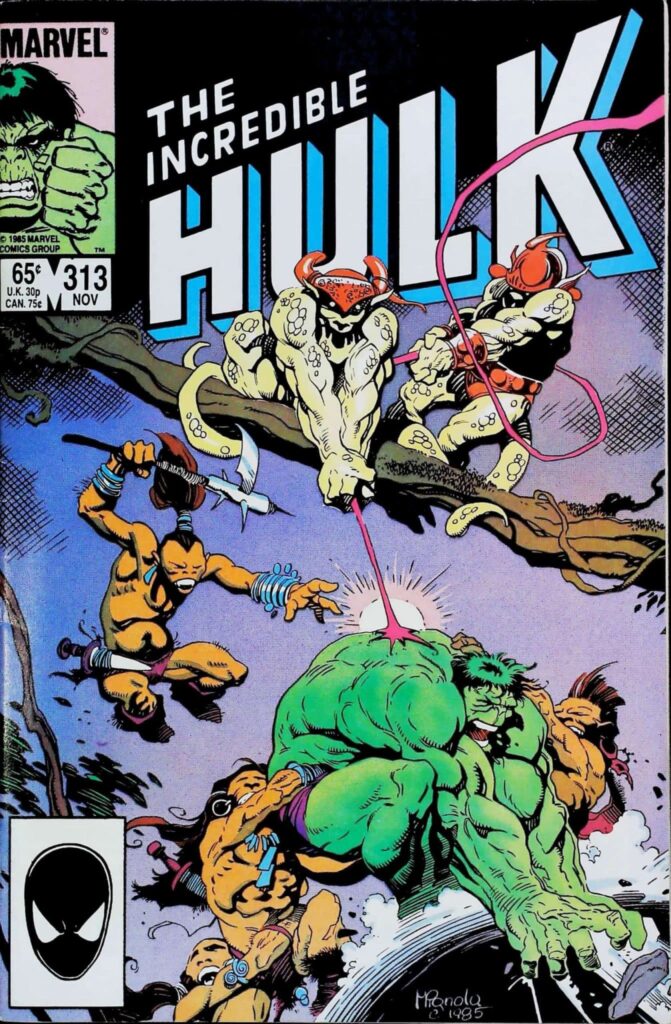 Incredible Hulk #313, vue de l'exemplaire