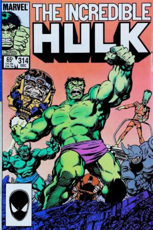 INCREDIBLE HULK (1968) #314 Marvel lecubeacomics.com