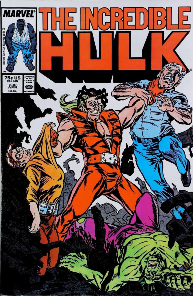Incredible Hulk #330 - 1St Mcfarlane Art On Hulk, vue de l'exemplaire