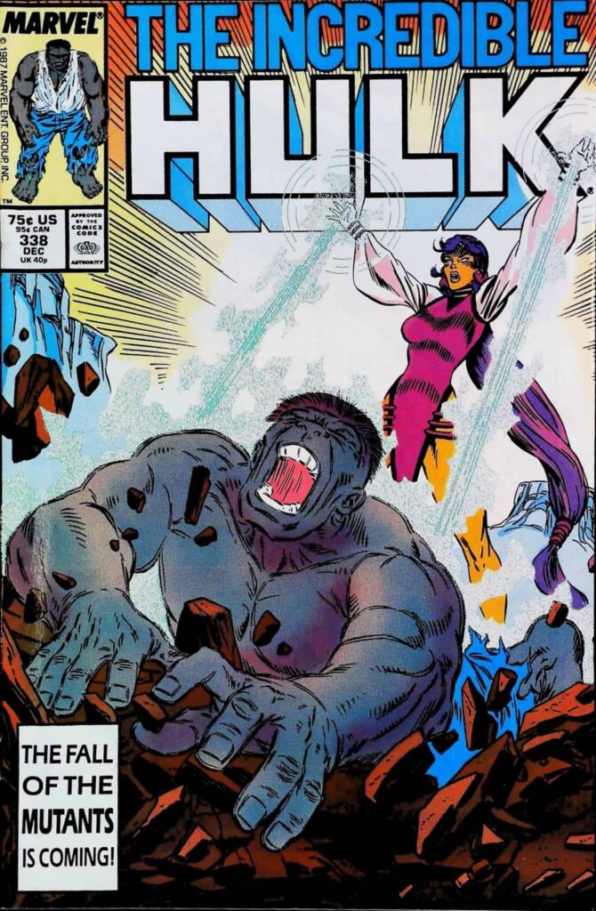 Incredible Hulk #338, vue de l'exemplaire