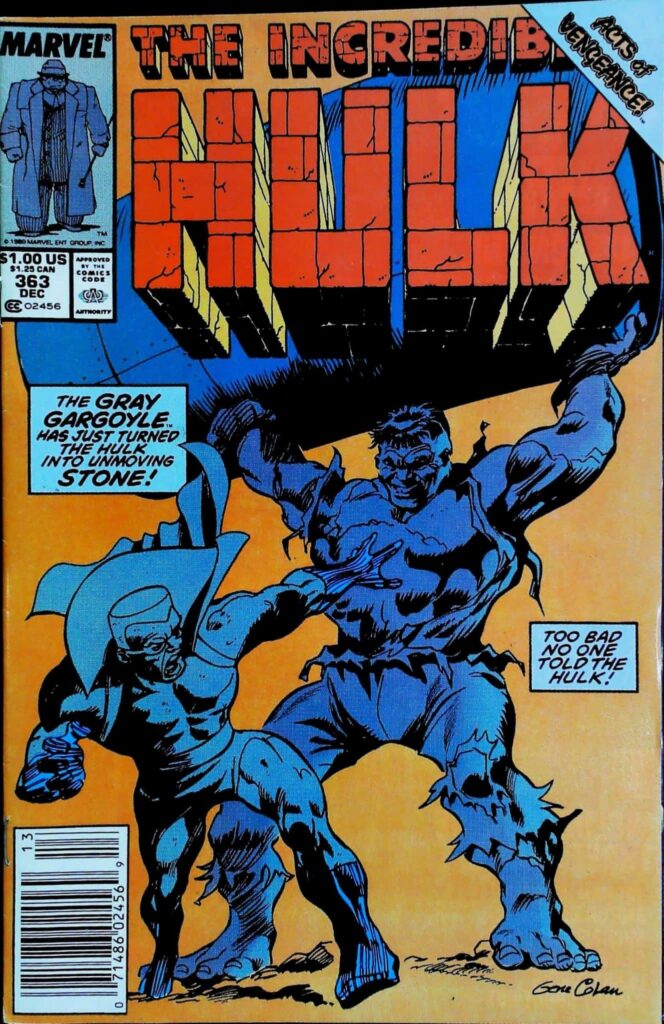 Incredible Hulk #363, vue de l'exemplaire