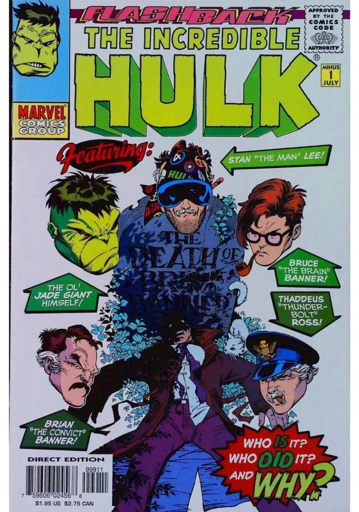 Incredible Hulk #-1, vue de l'exemplaire