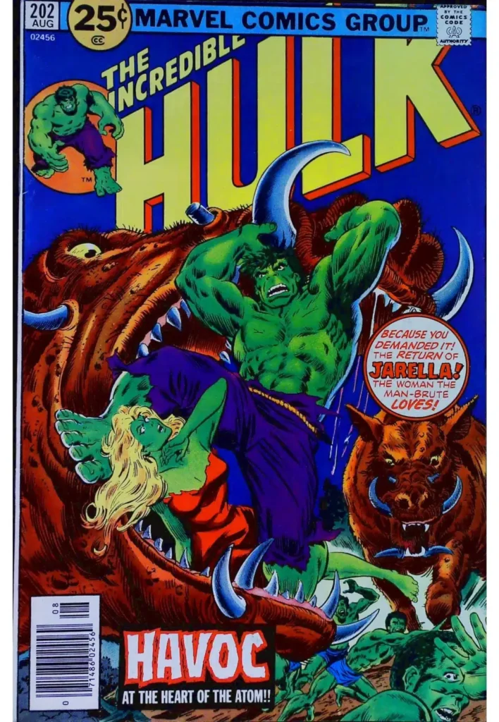 Incredible Hulk #202, vue de l'exemplaire