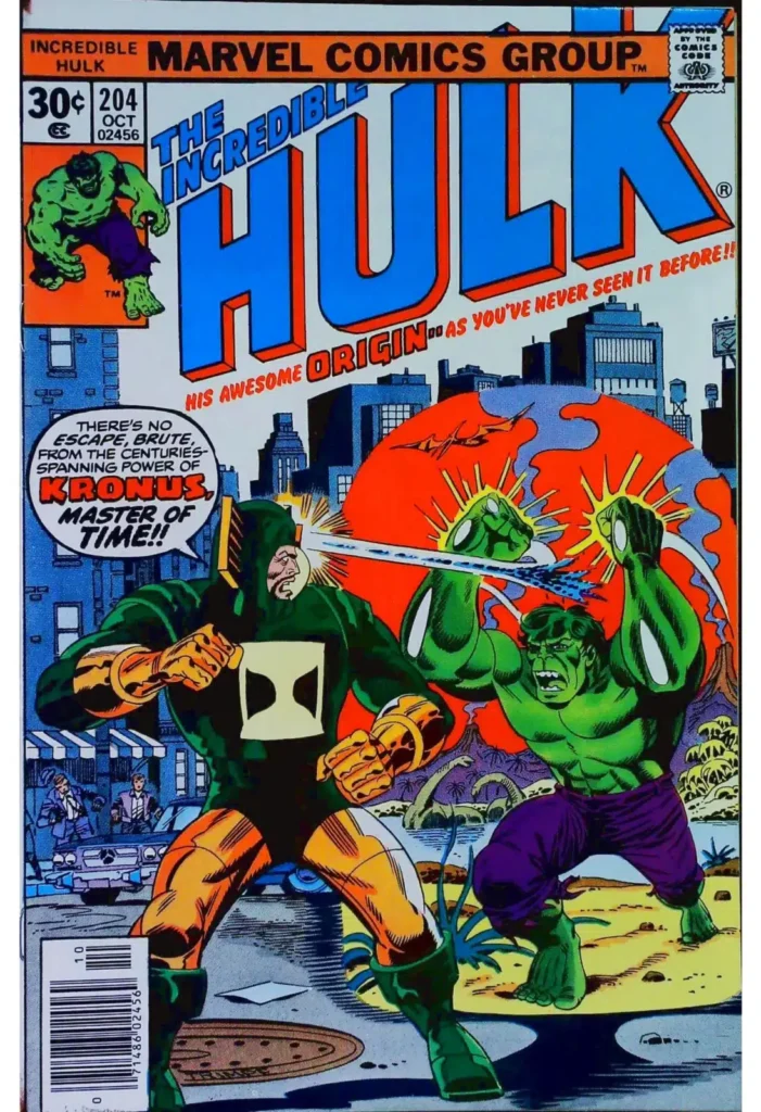 Incredible Hulk #204, vue de l'exemplaire