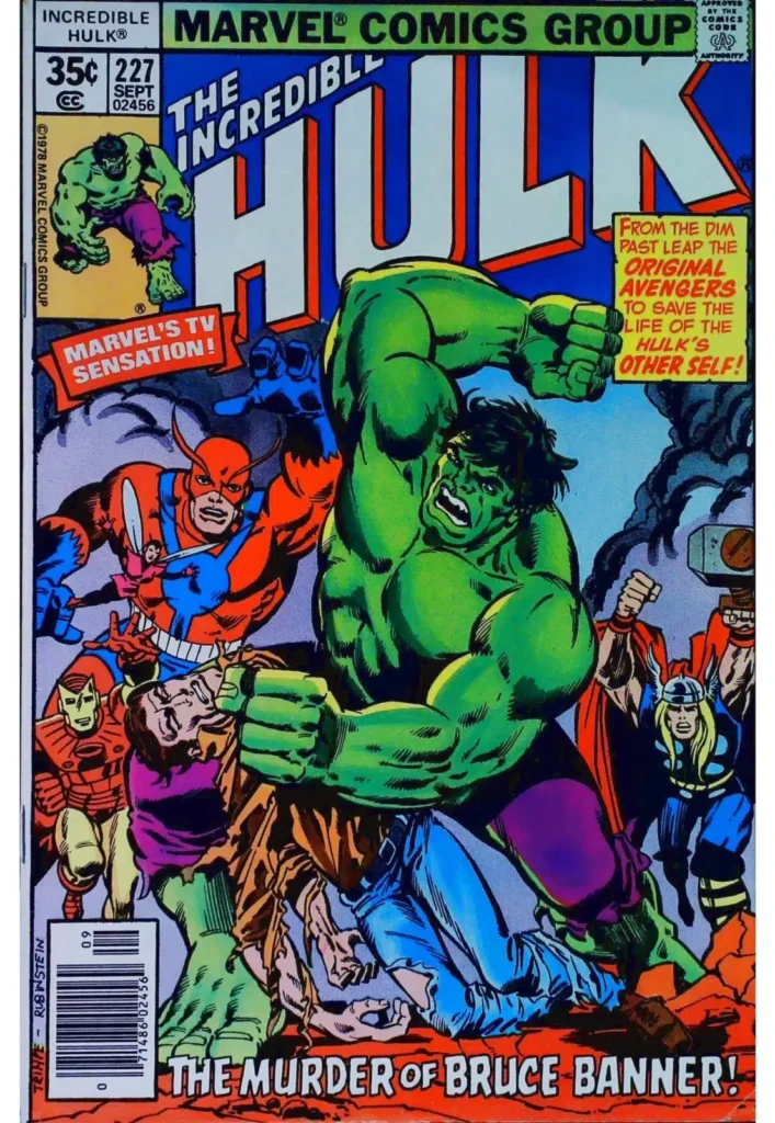 Incredible Hulk #227, vue de l'exemplaire