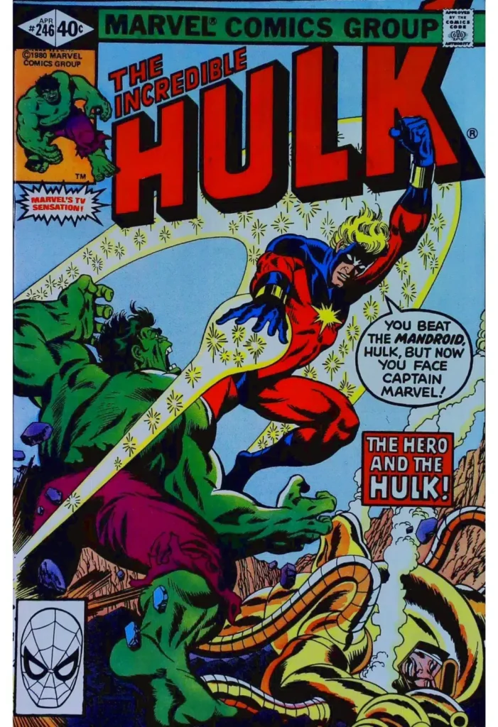 Incredible Hulk #246, exemplaire VF 8.0, recto