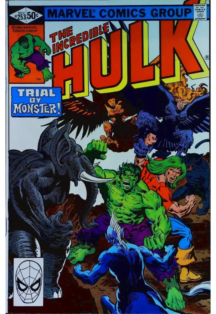 Incredible Hulk #253, vue de l'exemplaire