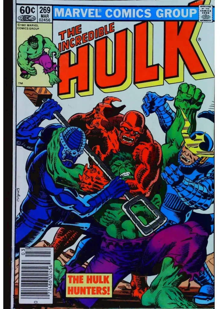 Incredible Hulk #269, exemplaire FN/VF 7.0, recto