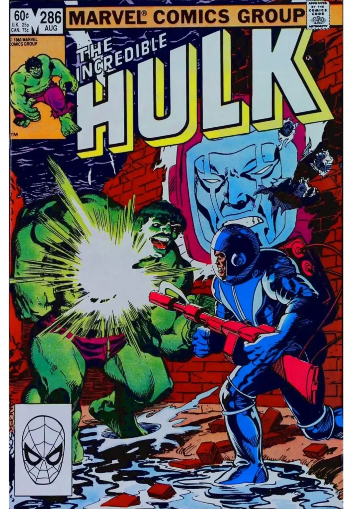 Incredible Hulk #286, vue de l'exemplaire