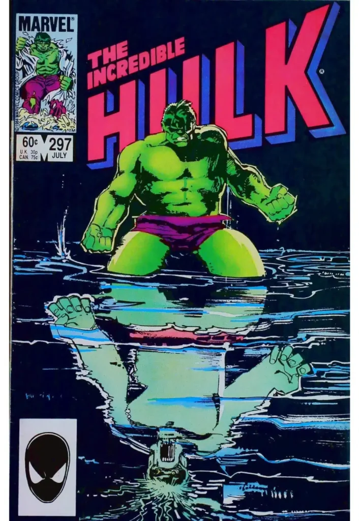 Incredible Hulk #297, vue de l'exemplaire