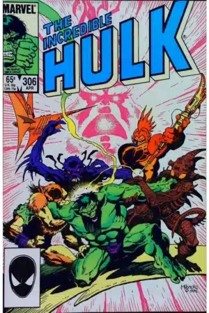 INCREDIBLE HULK (1968) #306 Marvel lecubeacomics.com