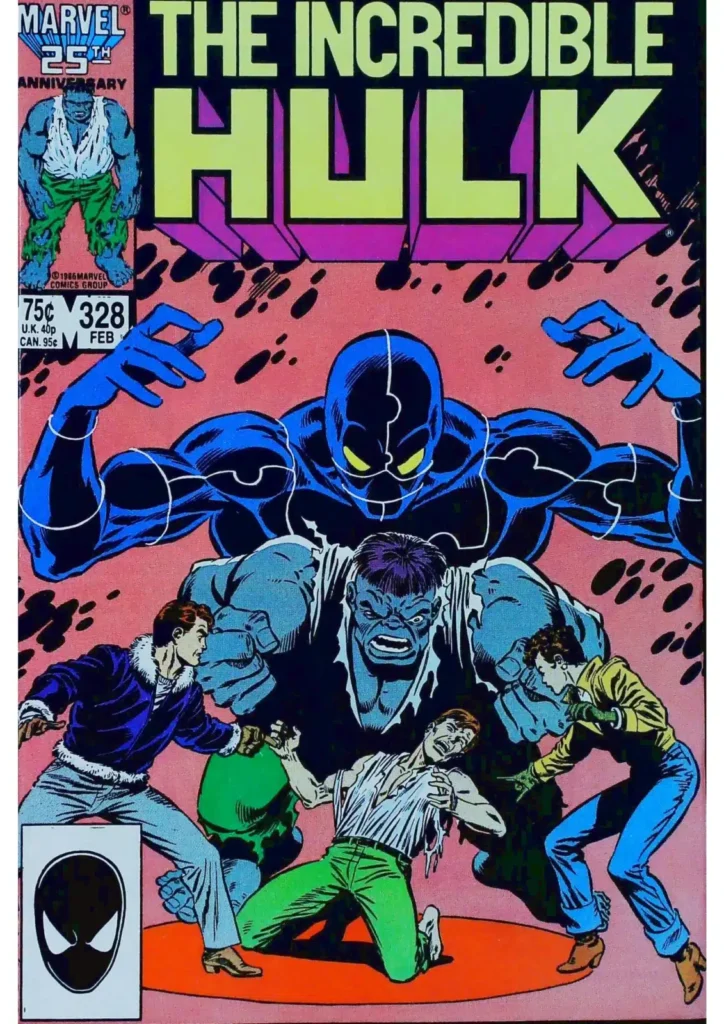 Incredible Hulk #328, vue de l'exemplaire