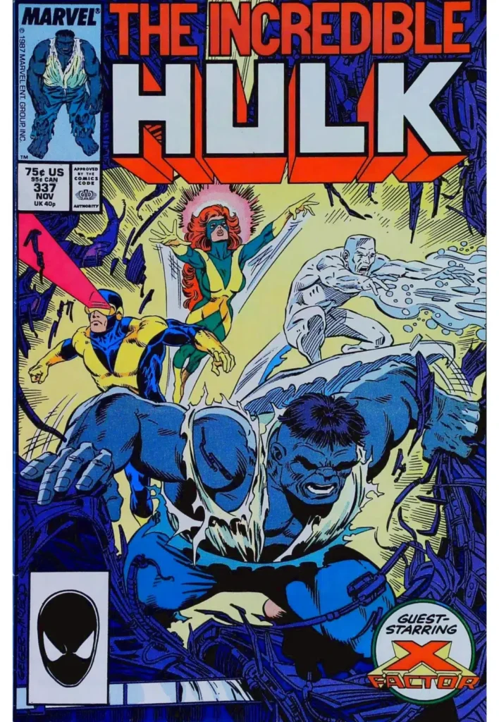 Incredible Hulk #337, exemplaire VF 8.0, recto