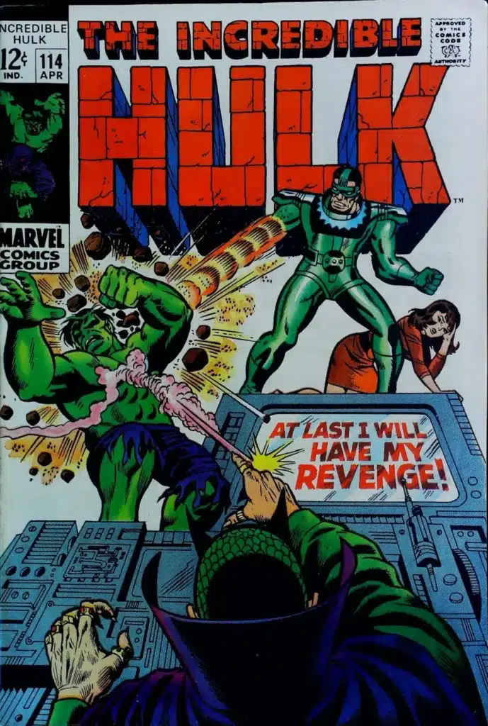 Incredible Hulk #114, vue de l'exemplaire