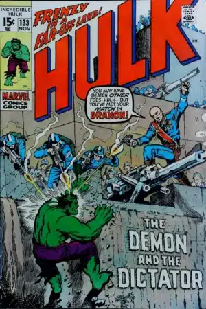 INCREDIBLE HULK (1968) #133 Marvel lecubeacomics.com