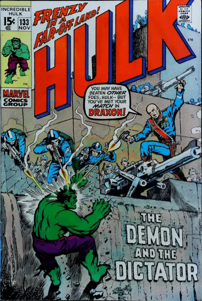 Incredible Hulk #133, vue de l'exemplaire