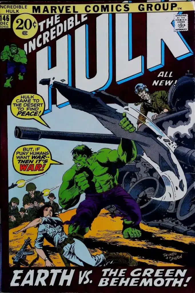 Incredible Hulk #146, vue de l'exemplaire