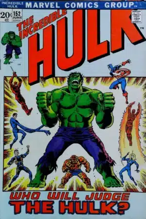 INCREDIBLE HULK (1968) #152 Marvel lecubeacomics.com