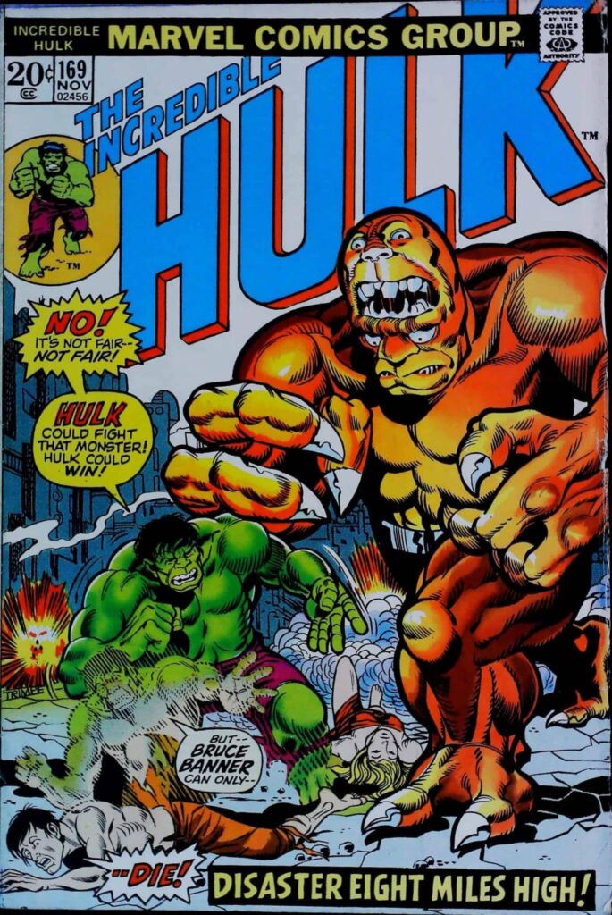Incredible Hulk #169, vue de l'exemplaire