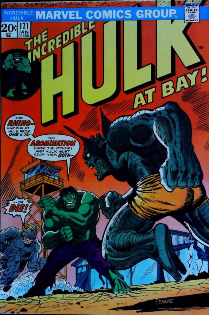 Incredible Hulk #171, vue de l'exemplaire