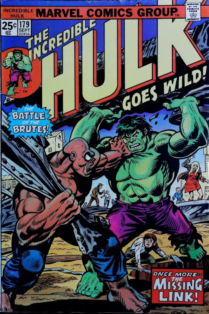 Incredible Hulk #179, vue de l'exemplaire
