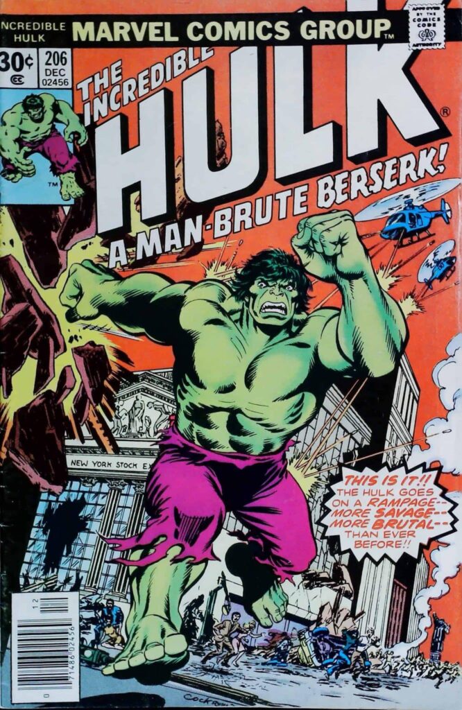 Incredible Hulk #206, vue de l'exemplaire