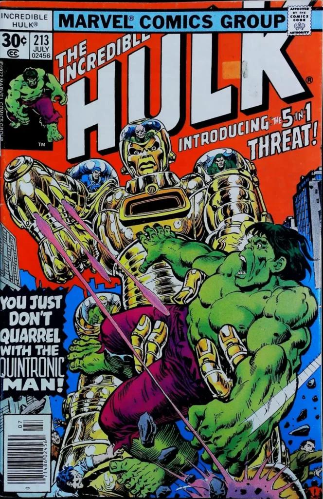 Incredible Hulk #213, vue de l'exemplaire